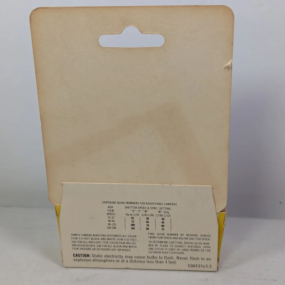 Vintage Westinghouse Flash Cubes